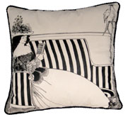 Beardsley Pillow
